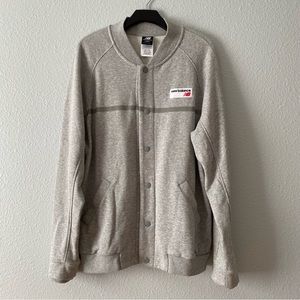 NEW BALANCE snap front sweater men’s size L